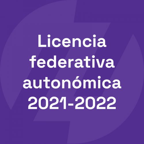 Licencia federativa autonómica